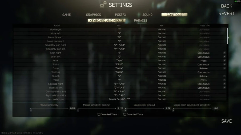 Escape From Tarkov Best Controls Settings