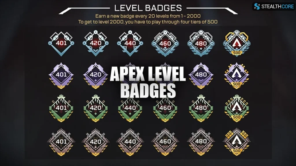 apex level badges
