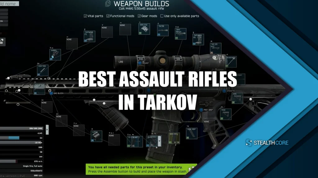best assault rifles in tarkov feat