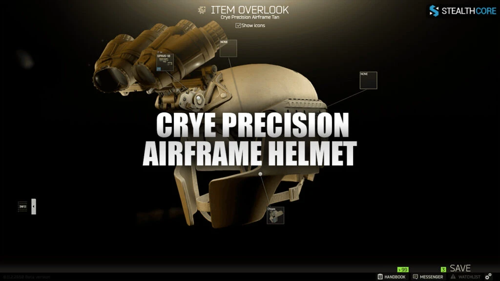 best helmets in tarkov Crye Precision Airframe Helmet