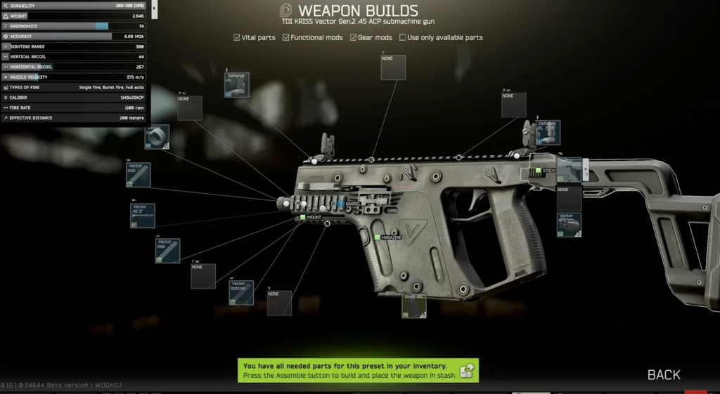 best tarkov smg 1