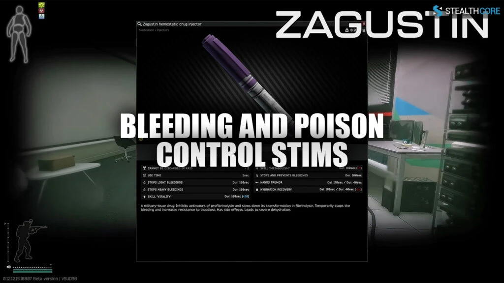 bleeding poison stims