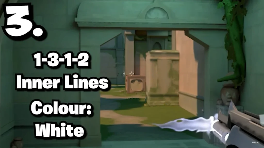 crosshair thin white