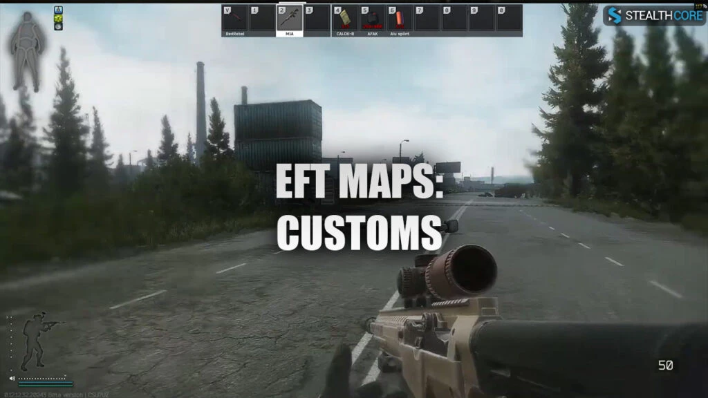 customs map