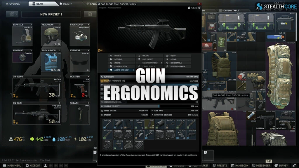 gun ergonomics