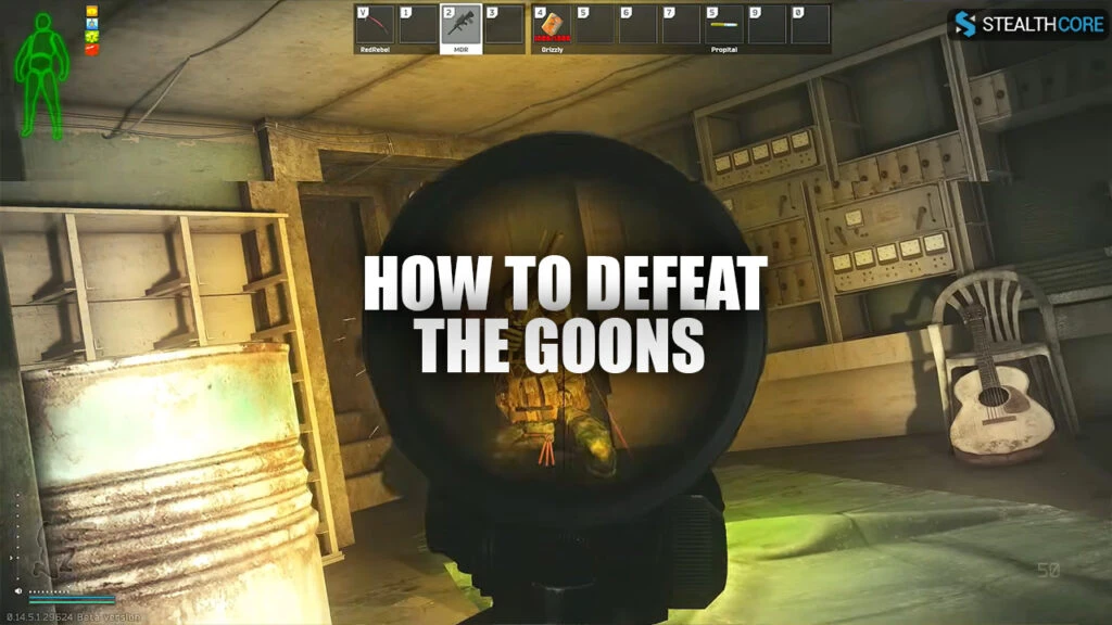 how to defeat the goons