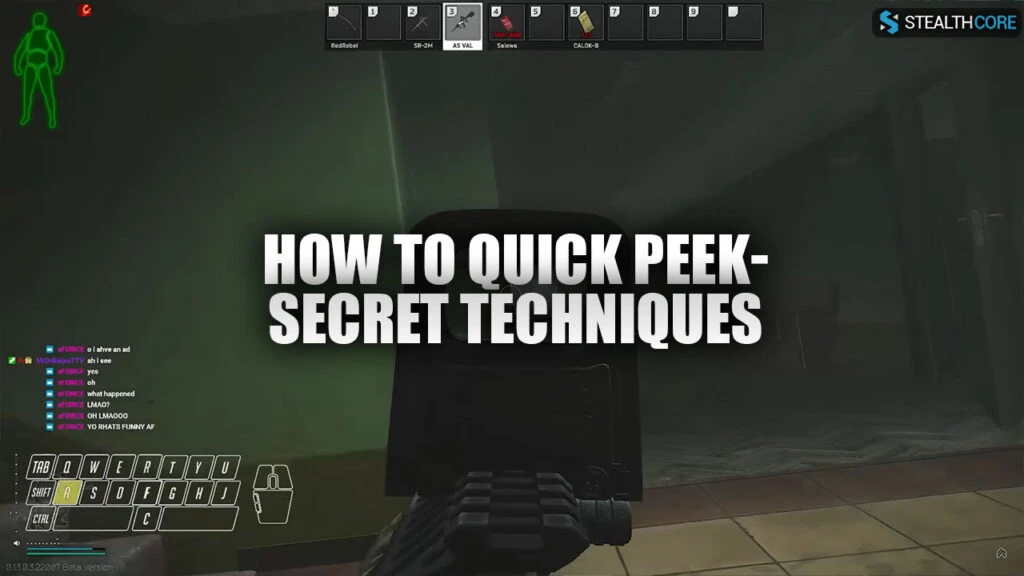 how to quick peek secret techniques