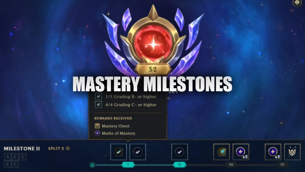 lol mastery milestones