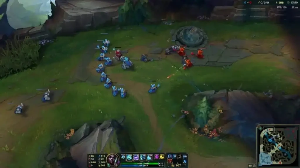 lol top lane wave management