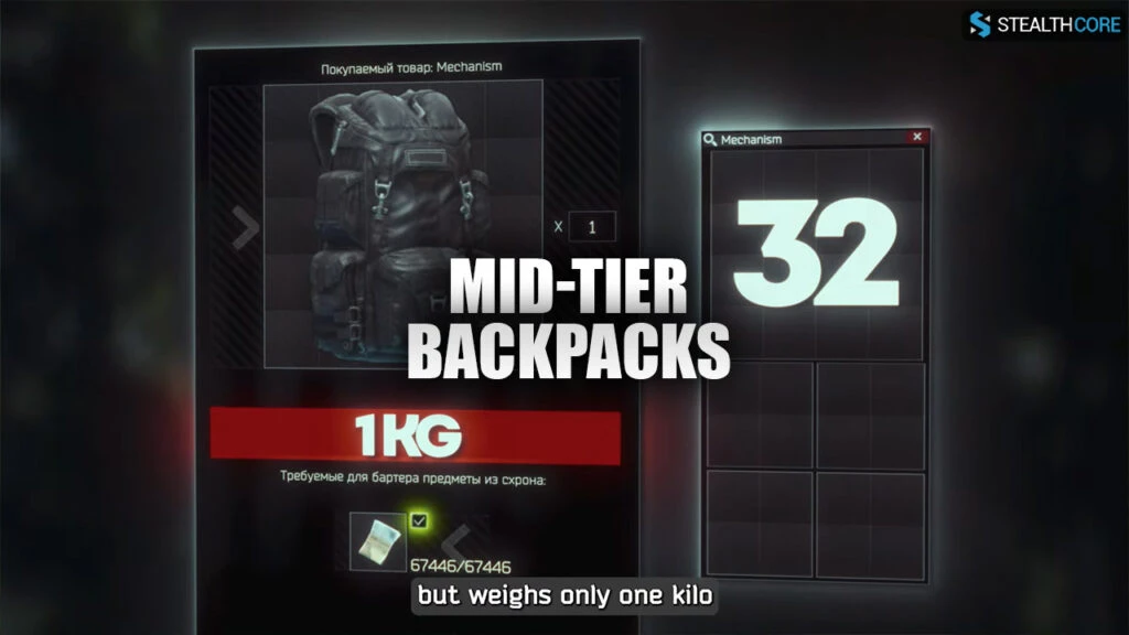 mid tier backpacks in tarkov
