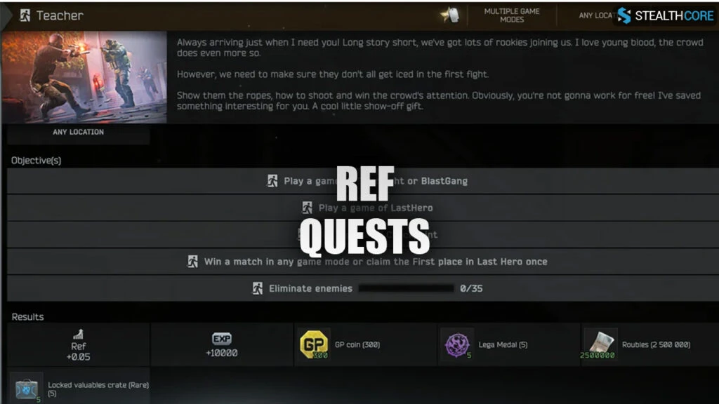 ref quests