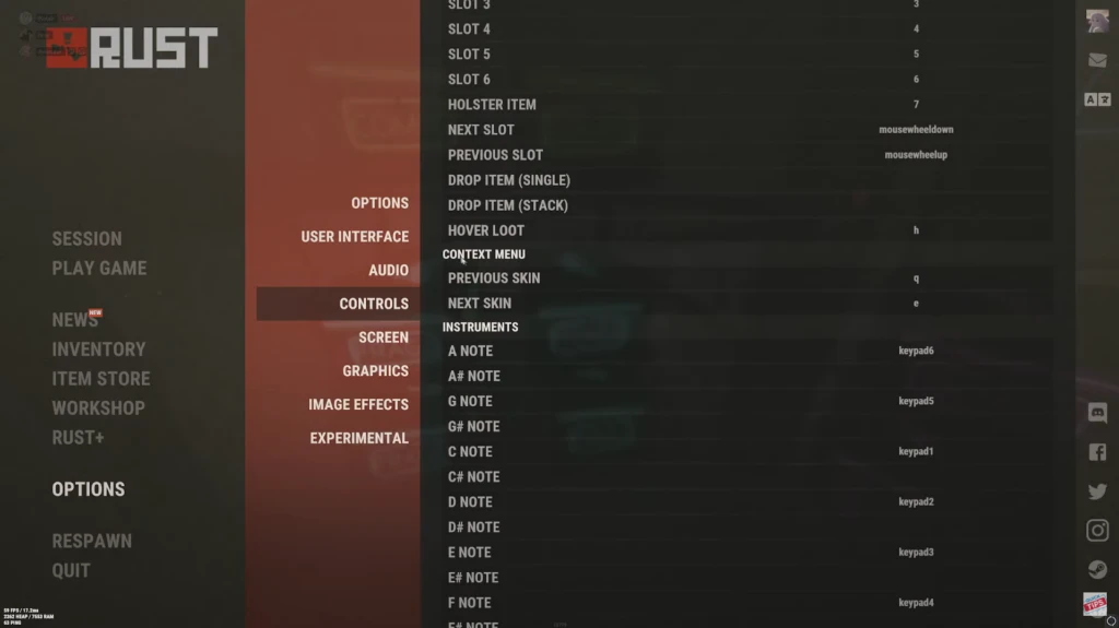 settings pick loot fast