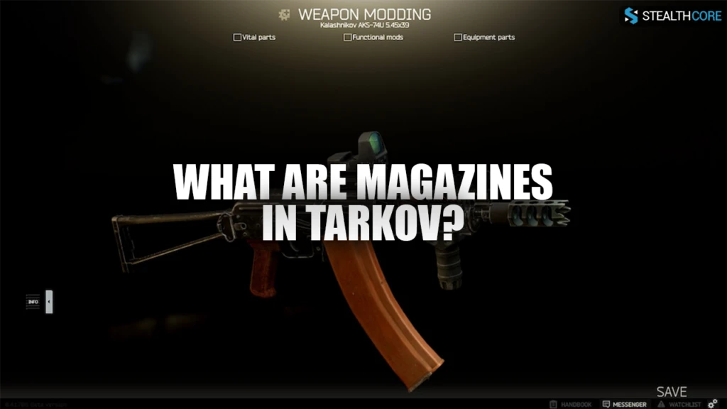what are magazines in tarkov