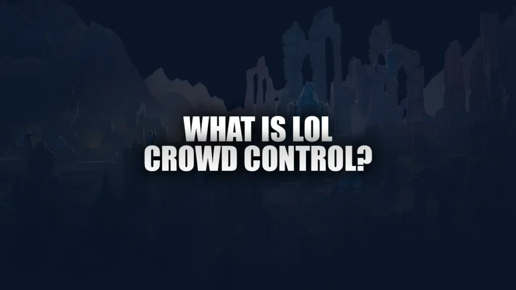 what is crowd control